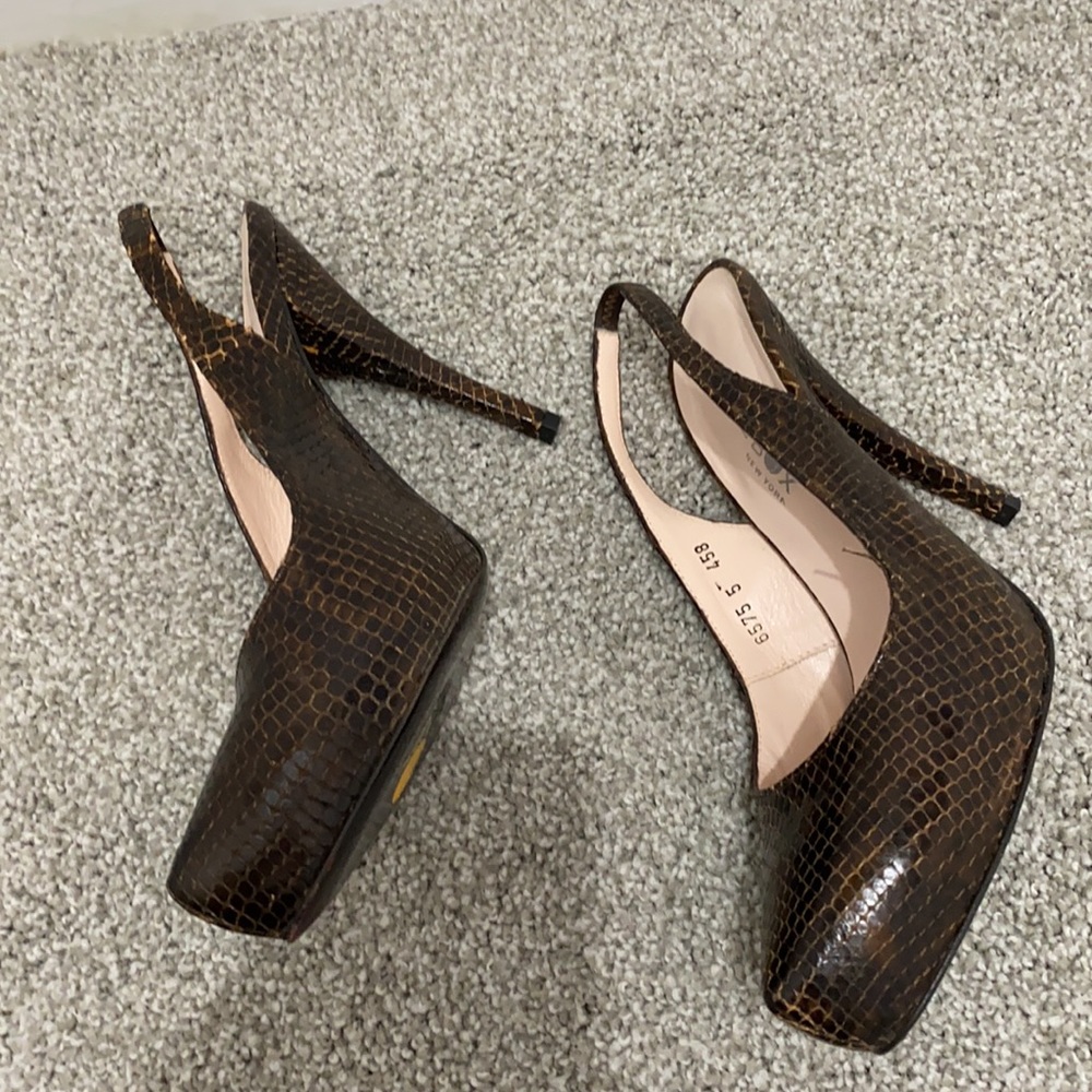 Shoe Box • Size 38 • Brown Python - Picture 2 of 4